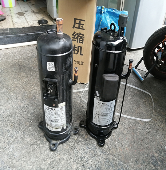 广灵中央空调压缩机的更换维修